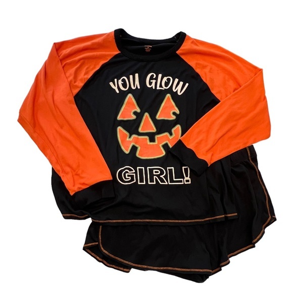 Halloween pajamas glow in the dark size 2X - Picture 1 of 11